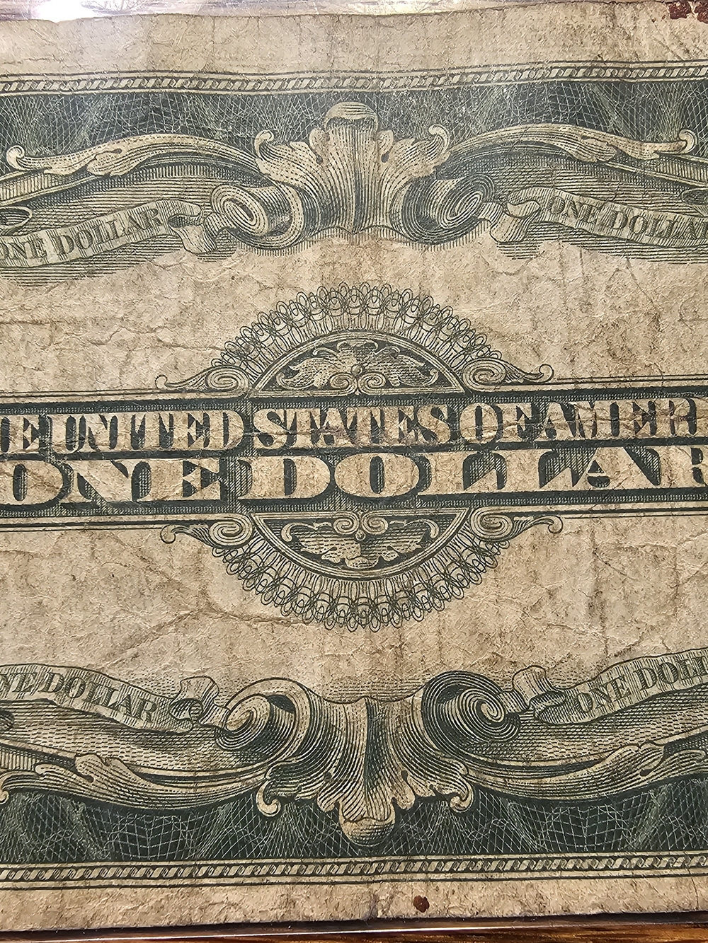 1923 Silver Certificate Banknote, Also Known As The Horse Blanket - Picture 7 of 8